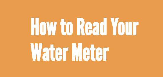 how to read water meter